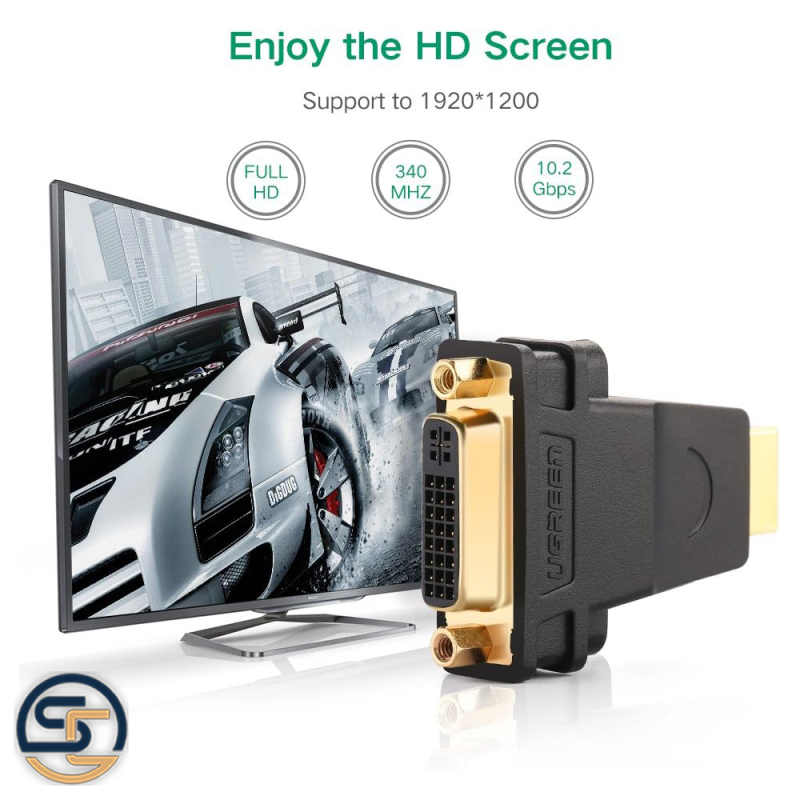 مبدل DVI به HDMI مدل UGREEN 20123