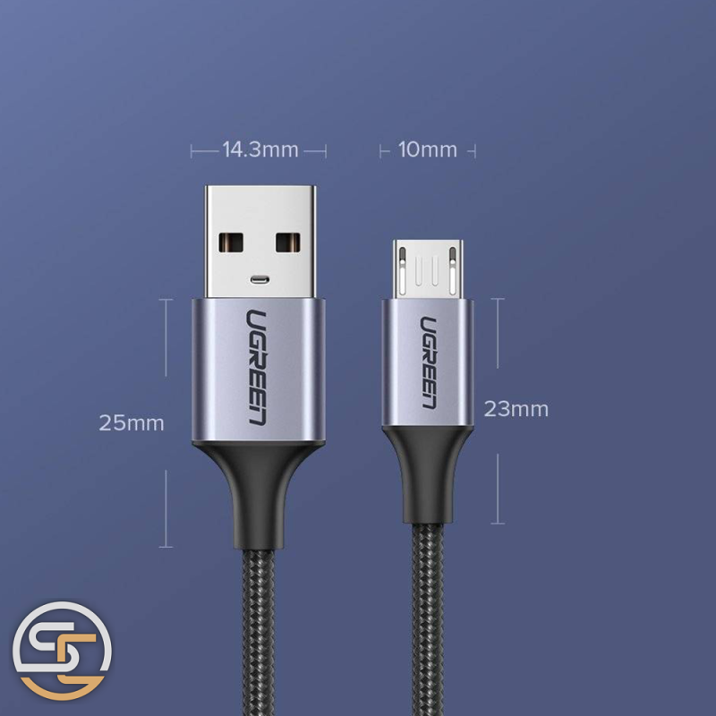 کابل Micro USB به USB-A مدل UGREEN US290