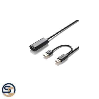 Adapter Ugreen US137, USB 2.0, 5m, black