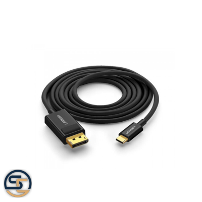 کابل مشکی UGREEN MM139 USB-C 1.5M