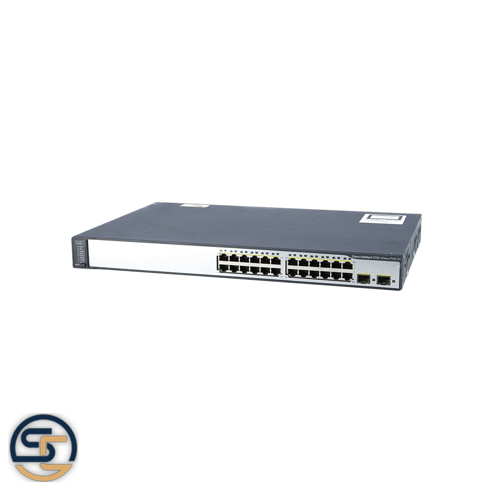 سوئیچ 24 پورت CISCO WS-C3560-24PS-S - فروشگاه اینترنتی شبکه سام سنتر